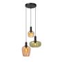 Lucide Hanglamp Ilona Multi - 3 x E27 - Ø 51 cm - Afbeelding 1