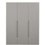 WOOOD Kledingkast Rens Grijs - 165x210x58 cm - Afbeelding 3