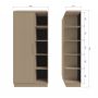 WOOOD Wandkast Lowen Taupe - 100x221x44 cm - Afbeelding 10