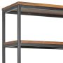 Wandkast Deinze Bruin - 90x180x45 cm - Afbeelding 4