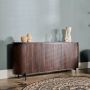 Dressoir Viktor Bruin - 180x80x40 cm - Afbeelding 2