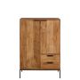 Wandkast Darby Naturel - 85x125x45 cm - Afbeelding 4