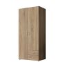 Kledingkast Baarlo Naturel - 81x176x51 cm - Afbeelding 3