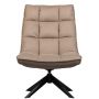 WOOOD Draaifauteuil Jouke Beige - Afbeelding 2