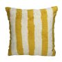 Sierkussen Stripes Geel - 50x50 cm - Afbeelding 1