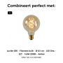 Lucide Hanglamp Danza Goud - 3 x E27 - 130 cm breed - Afbeelding 7