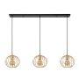 Lucide Hanglamp Danza Goud - 3 x E27 - 130 cm breed - Afbeelding 3