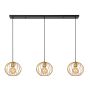 Lucide Hanglamp Danza Goud - 3 x E27 - 130 cm breed - Afbeelding 1