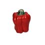 Vaas Bell Pepper Rood - 12 cm hoog - Afbeelding 3