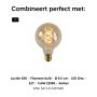 Lucide Hanglamp Danza Goud - E27 - Ø 25 cm - Afbeelding 7