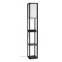 Lucide Vloerlamp Menno Zwart - E27 - 163 cm hoog - Afbeelding 3