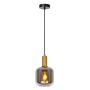 Lucide Hanglamp Joanet Zwart - E27 - Ø 16 cm - Afbeelding 1