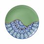 Heinen Delfts Blauw Wandbord Mandala - Ø 27 cm - Afbeelding 1