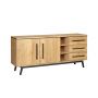 Dressoir Batenburg Naturel - 180x80x45 cm - Afbeelding 1