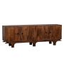 WOOOD Dressoir Staes Bruin - 200x70x45 cm - Afbeelding 1