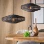 Light & Living Hanglamp Mataka Zwart - E27 - Ø 51 cm - Afbeelding 3