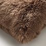 Dutch Decor Sierkussen Fluffy Bruin - 60x60 cm - Afbeelding 2