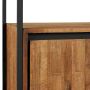 Wandkast Muna Bruin - 105x215x40 cm - Afbeelding 6