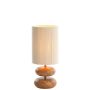 Light & Living Tafellamp Danialo Naturel - Afbeelding 3