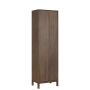 Wandkast Tomar Bruin - 60x200x40 cm - Afbeelding 1