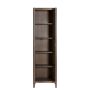 Wandkast Tomar Bruin - 60x200x40 cm - Afbeelding 4