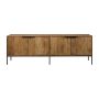 TV-meubel Darby Naturel - 175x65x60 cm - Afbeelding 3