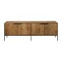 TV-meubel Darby Naturel - 175x65x60 cm - Afbeelding 4