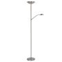 Lucide Vloerlamp Zenith Zilver - LED - 180 cm hoog - Afbeelding 1