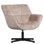 WOOOD Draaifauteuil Wibo Taupe - Afbeelding 1