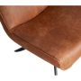 WOOOD Draaifauteuil Skyler Cognac - Afbeelding 8