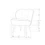 Fauteuil Sara Naturel - Afbeelding 6