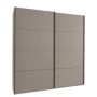 Kledingkast Aalst Taupe - 180x210x65 cm - Afbeelding 1