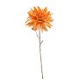 Kunstbloem Dahlia Spray Oranje - 60 cm - Afbeelding 1