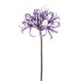 Kunstbloem Nerine Glamour Spray Paars - 75 cm - Afbeelding 1