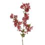 Kunstbloem Jasmine Branch Bordeaux - 115 cm - Afbeelding 1