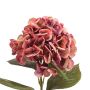 Kunstbloem Hydrangea Spray Roze - 67 cm - Afbeelding 2