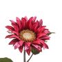 Kunstbloem Sunflower Velvet Roze - 78 cm - Afbeelding 2