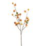 Kunsttak Rosehip Spray Oker - 78 cm - Afbeelding 1