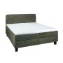 Boxspring Bilbao Groen - 160x200 cm - Afbeelding 1