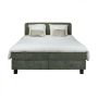 Boxspring Bilbao Groen - 160x200 cm - Afbeelding 5