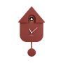 Karlsson Klok Modern Cuckoo Roodbruin - 41 cm hoog - Afbeelding 1