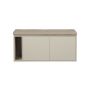 vtwonen Kistbank Settle Down Beige - 108x50x44 cm - Afbeelding 4