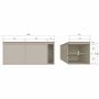 vtwonen Kistbank Settle Down Beige - 108x50x44 cm - Afbeelding 9