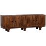 WOOOD Dressoir Staes Bruin - 200x70x45 cm - Afbeelding 1