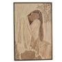 Wandpaneel Woman Beige - 60x90 cm - Afbeelding 1