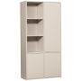 WOOOD Wandkast Merel Beige - 100x221x44 cm - Afbeelding 1