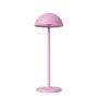 Lucide Oplaadbare Tafellamp Joy Roze - LED - 32 cm hoog - Afbeelding 3