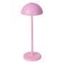 Lucide Oplaadbare Tafellamp Joy Roze - LED - 32 cm hoog - Afbeelding 4