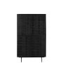 Wandkast Elvas Zwart - 90x160x45 cm - Afbeelding 3