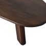 BePureHome Salontafel Roundly Bruin - 110x60 cm - Afbeelding 7